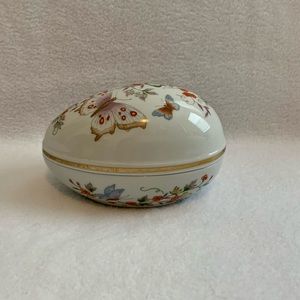 Vintage Avon Butterfly Trinket Egg
